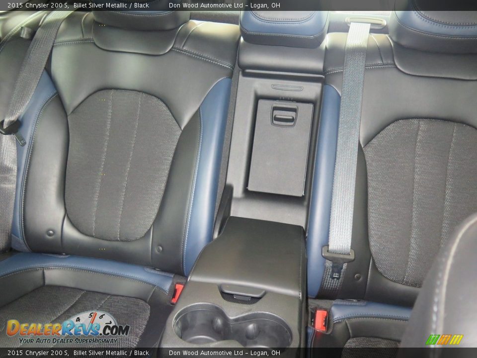 2015 Chrysler 200 S Billet Silver Metallic / Black Photo #19