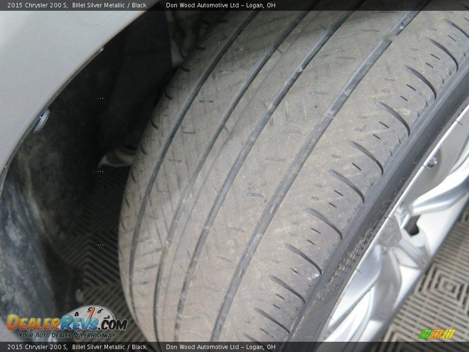 2015 Chrysler 200 S Billet Silver Metallic / Black Photo #20