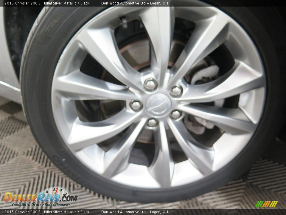 2015 Chrysler 200 S Billet Silver Metallic / Black Photo #21
