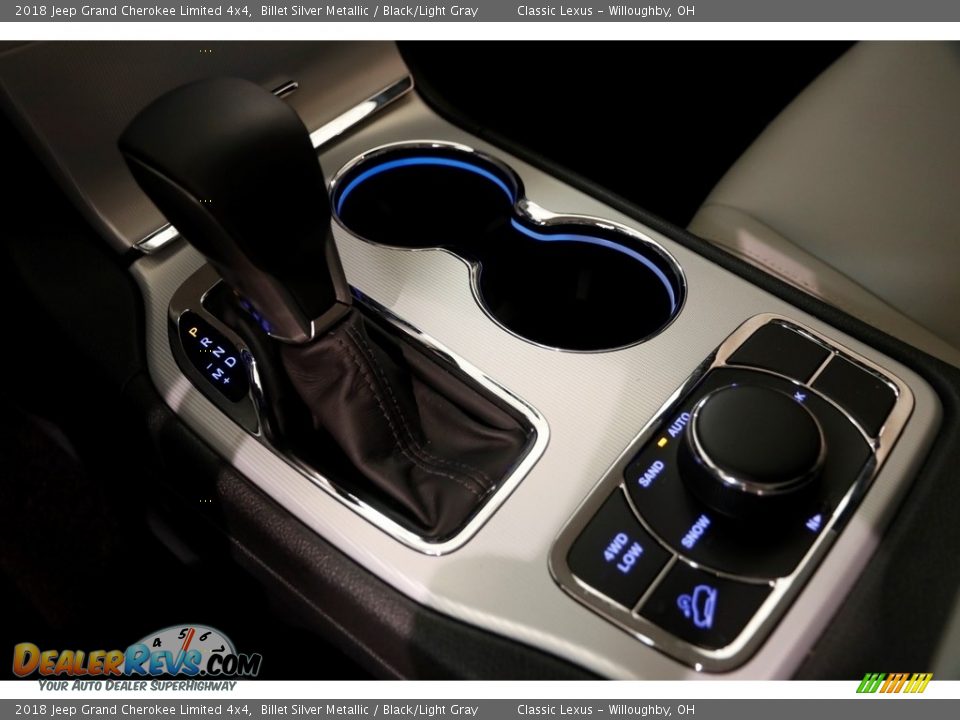 2018 Jeep Grand Cherokee Limited 4x4 Billet Silver Metallic / Black/Light Gray Photo #23