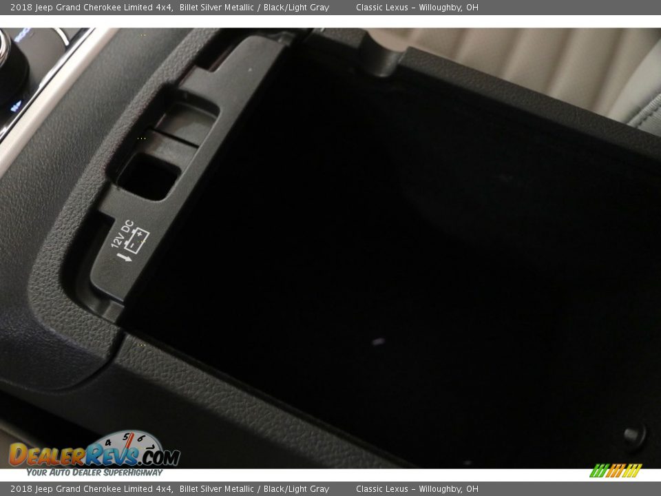 2018 Jeep Grand Cherokee Limited 4x4 Billet Silver Metallic / Black/Light Gray Photo #26