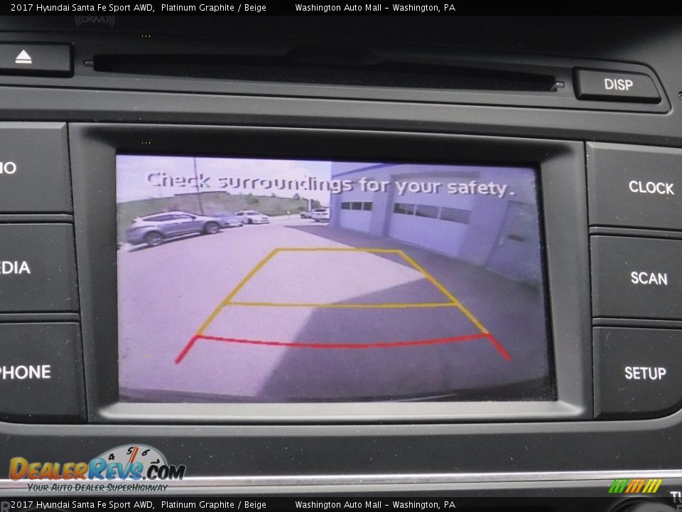 2017 Hyundai Santa Fe Sport AWD Platinum Graphite / Beige Photo #17