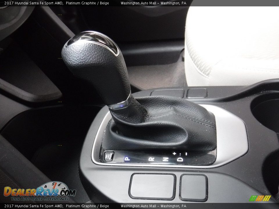 2017 Hyundai Santa Fe Sport AWD Platinum Graphite / Beige Photo #18
