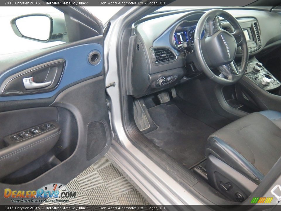 2015 Chrysler 200 S Billet Silver Metallic / Black Photo #28