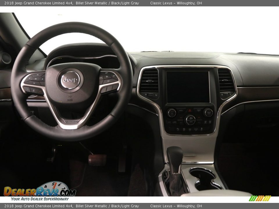 2018 Jeep Grand Cherokee Limited 4x4 Billet Silver Metallic / Black/Light Gray Photo #32