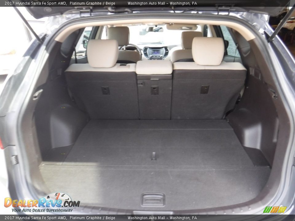 2017 Hyundai Santa Fe Sport AWD Platinum Graphite / Beige Photo #21