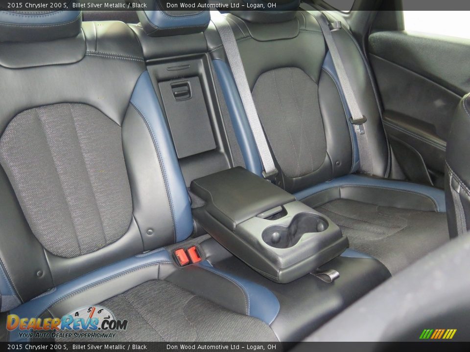 2015 Chrysler 200 S Billet Silver Metallic / Black Photo #32