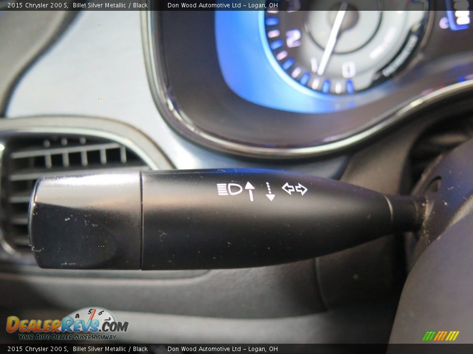 2015 Chrysler 200 S Billet Silver Metallic / Black Photo #36