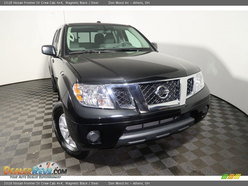 2018 Nissan Frontier SV Crew Cab 4x4 Magnetic Black / Steel Photo #5