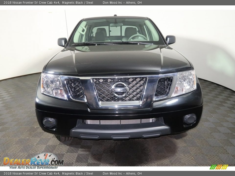 2018 Nissan Frontier SV Crew Cab 4x4 Magnetic Black / Steel Photo #6