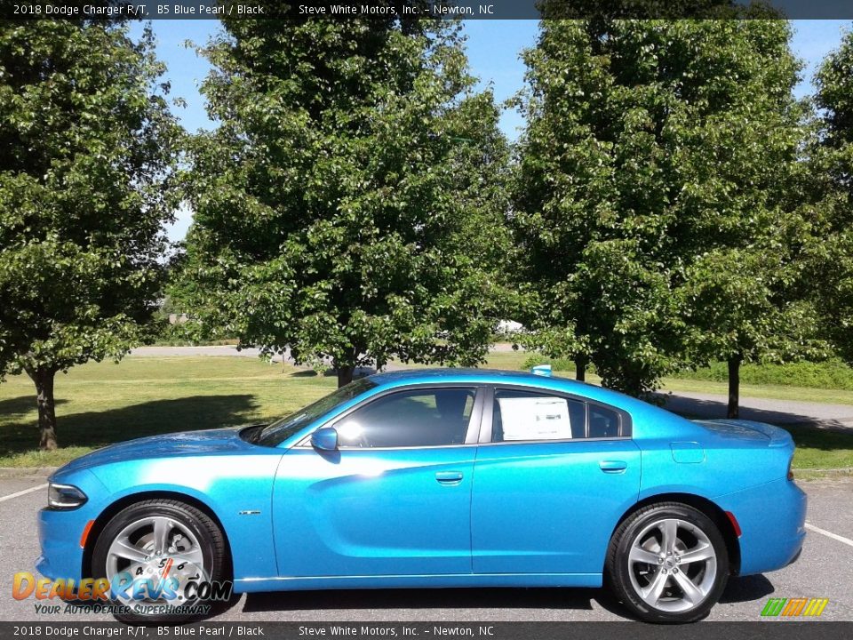 B5 Blue Pearl 2018 Dodge Charger R/T Photo #1