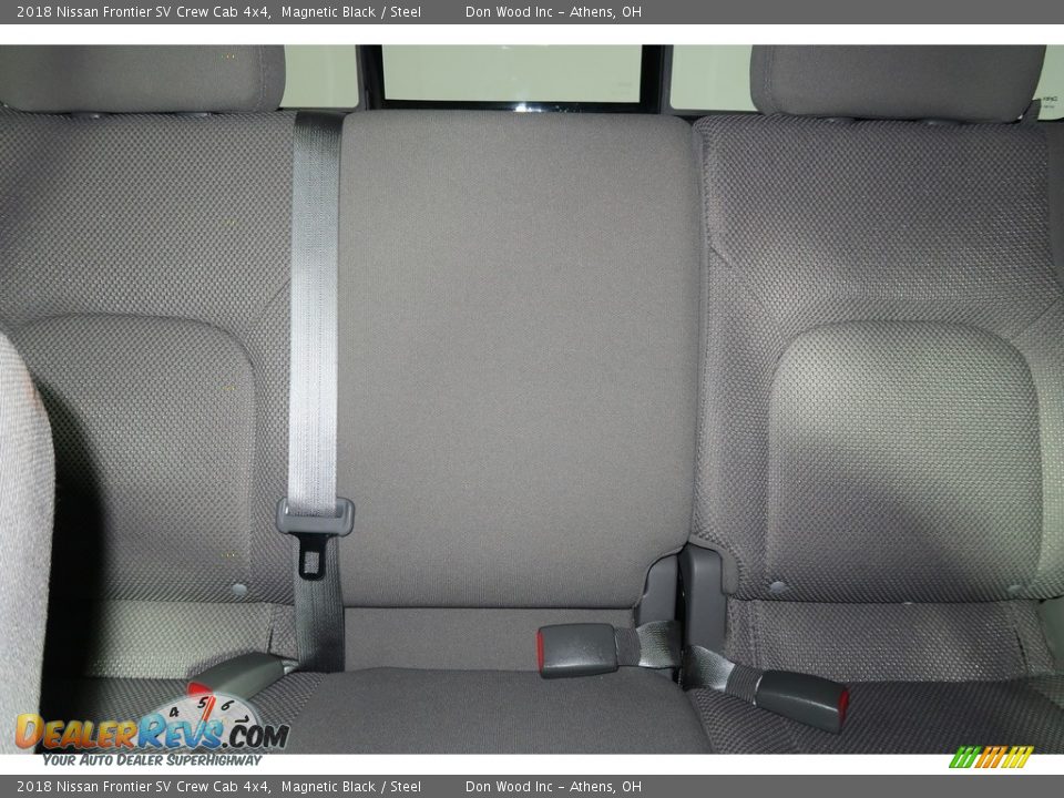 2018 Nissan Frontier SV Crew Cab 4x4 Magnetic Black / Steel Photo #19