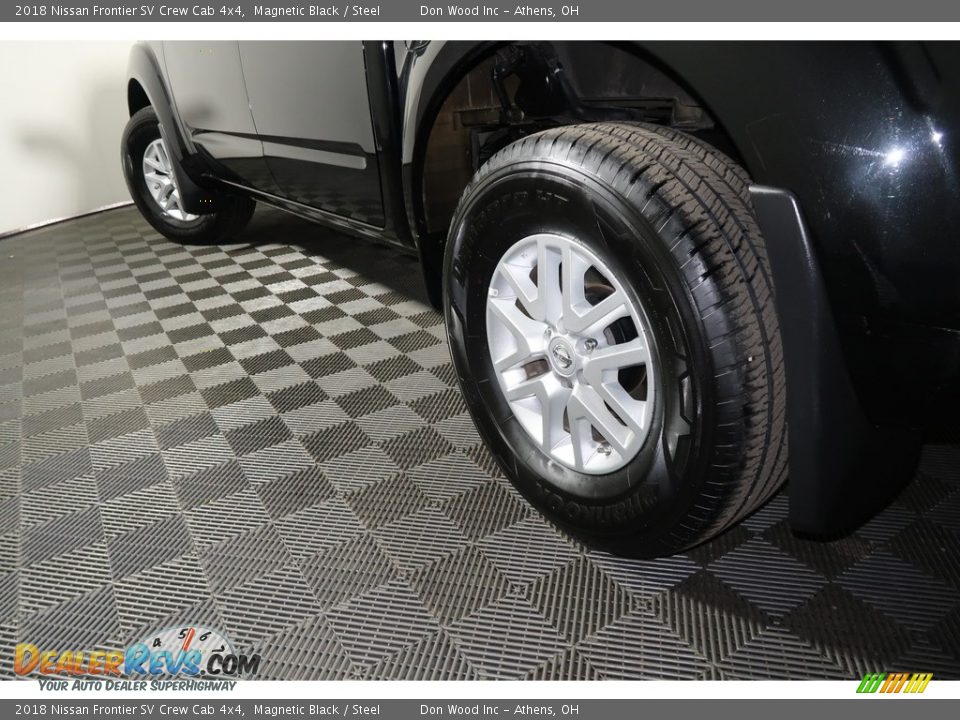 2018 Nissan Frontier SV Crew Cab 4x4 Magnetic Black / Steel Photo #20