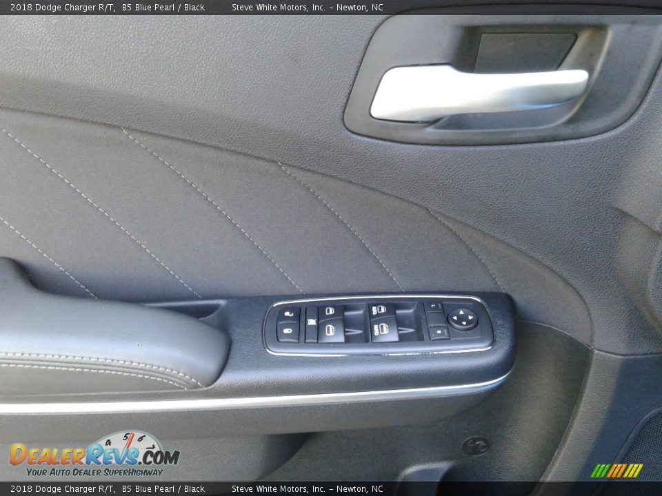 2018 Dodge Charger R/T B5 Blue Pearl / Black Photo #9