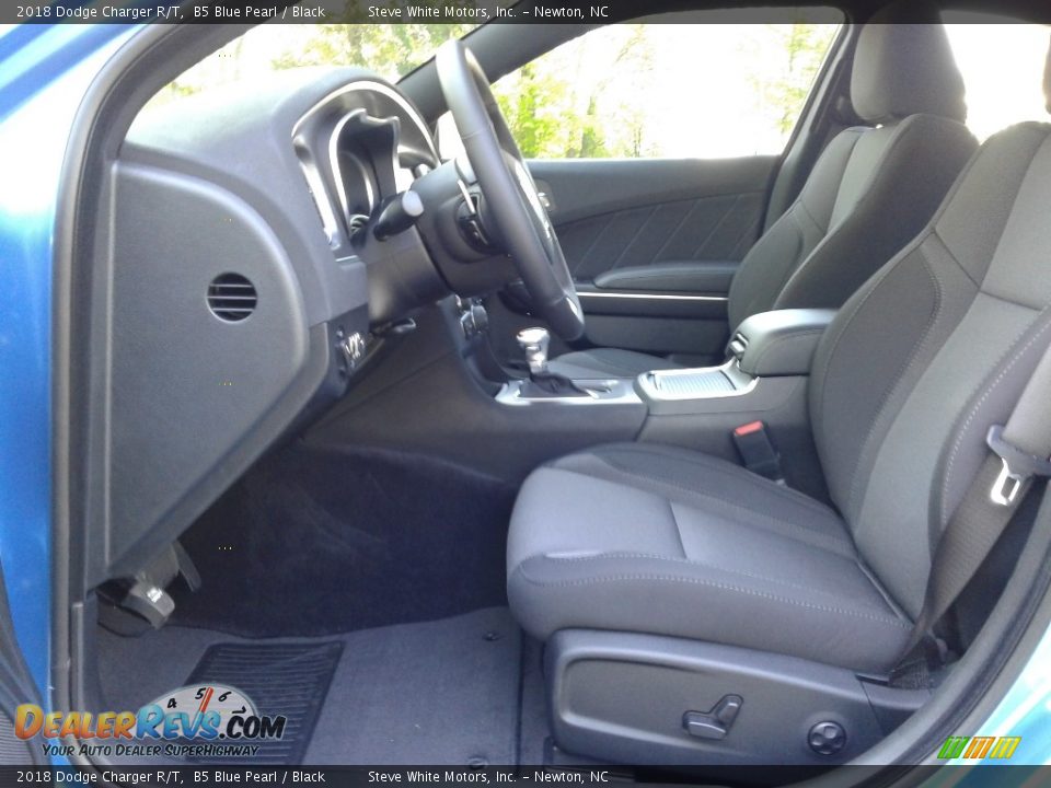 2018 Dodge Charger R/T B5 Blue Pearl / Black Photo #11