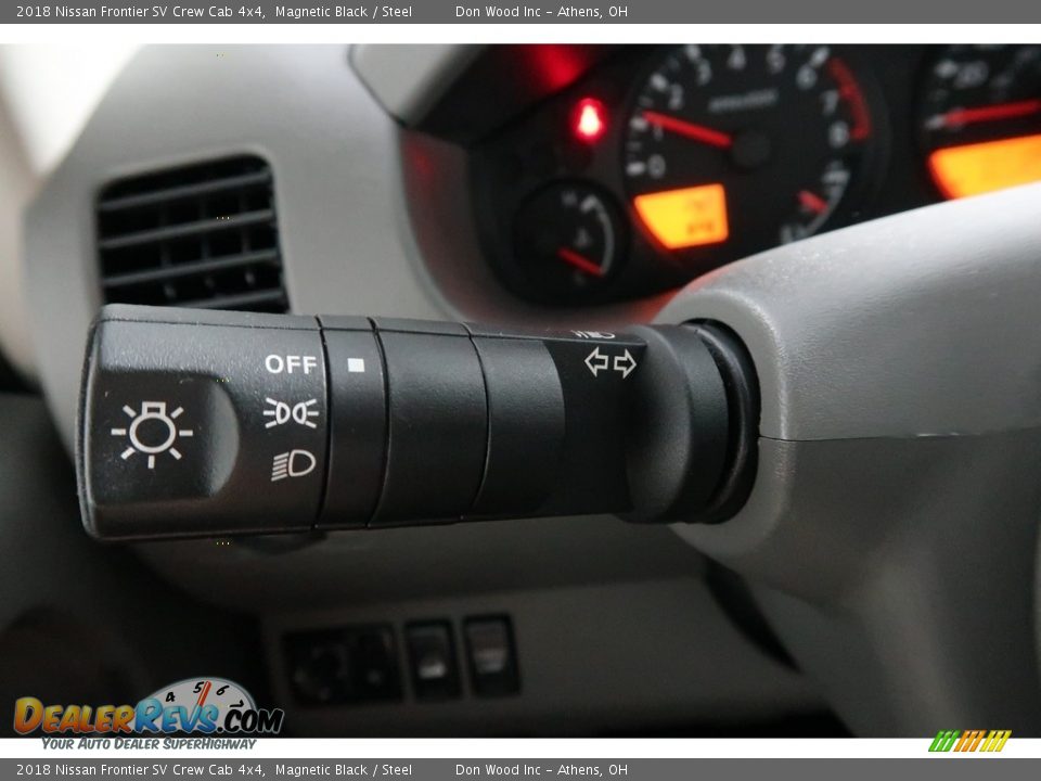 2018 Nissan Frontier SV Crew Cab 4x4 Magnetic Black / Steel Photo #29