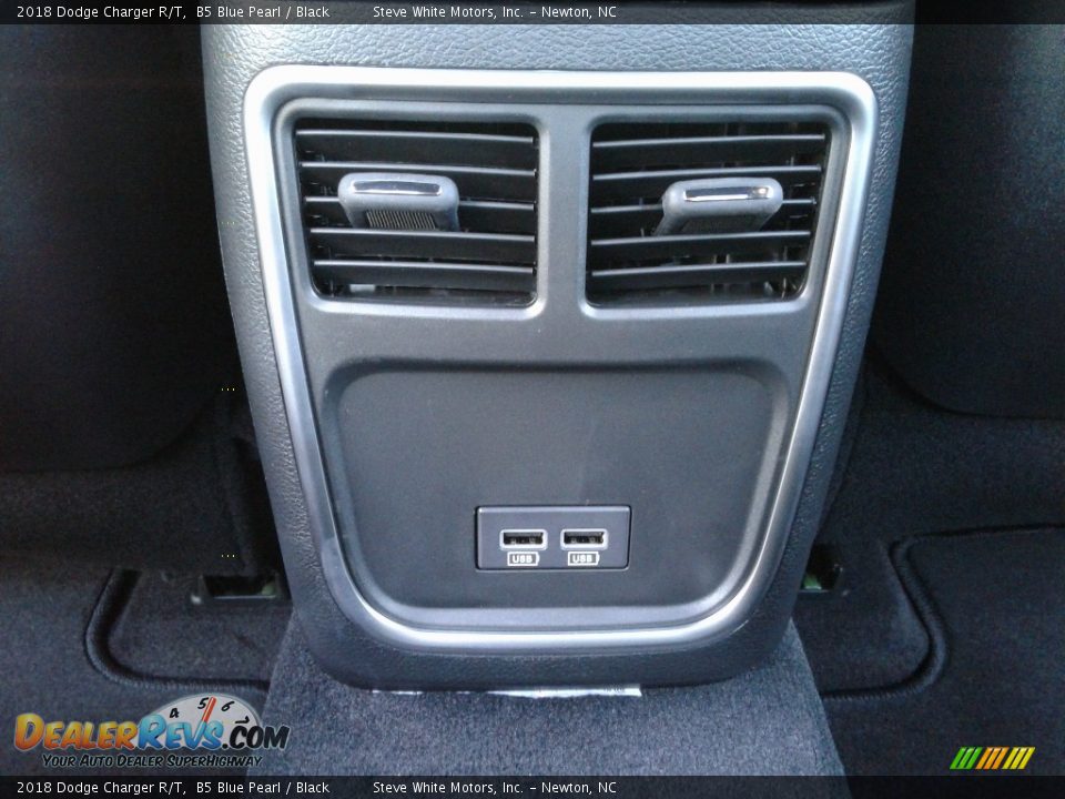 2018 Dodge Charger R/T B5 Blue Pearl / Black Photo #13