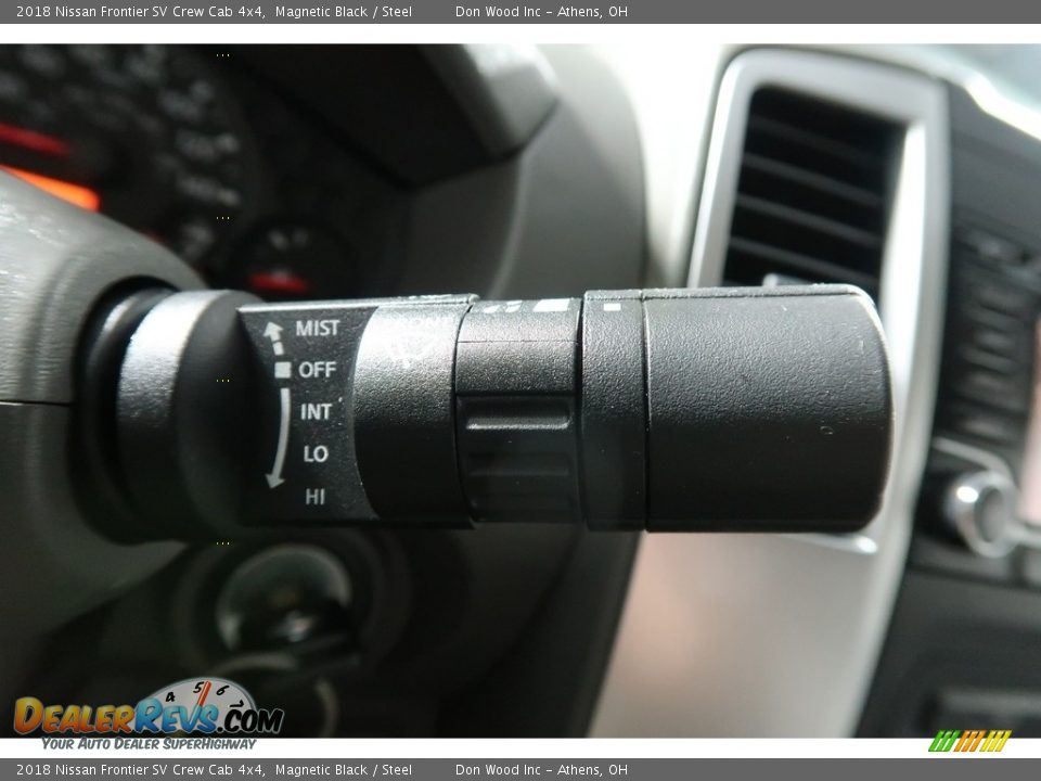 2018 Nissan Frontier SV Crew Cab 4x4 Magnetic Black / Steel Photo #30