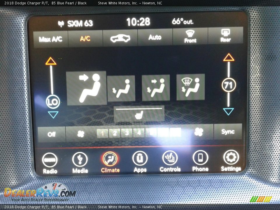 2018 Dodge Charger R/T B5 Blue Pearl / Black Photo #24