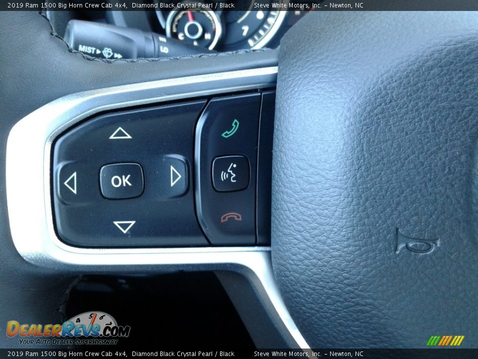 Controls of 2019 Ram 1500 Big Horn Crew Cab 4x4 Photo #18