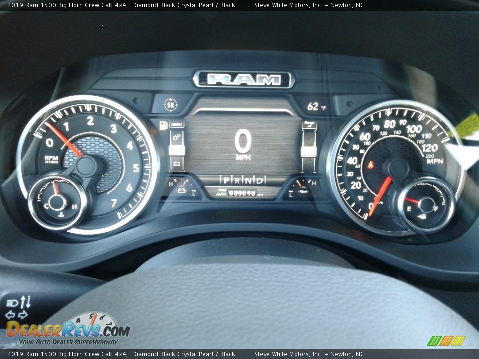 2019 Ram 1500 Big Horn Crew Cab 4x4 Gauges Photo #21
