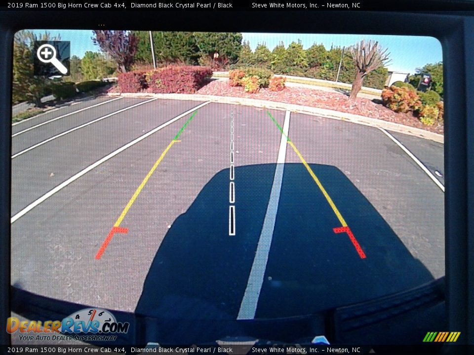 2019 Ram 1500 Big Horn Crew Cab 4x4 Diamond Black Crystal Pearl / Black Photo #24