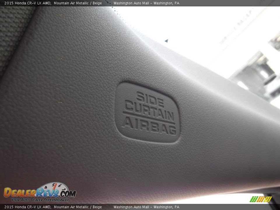 2015 Honda CR-V LX AWD Mountain Air Metallic / Beige Photo #17