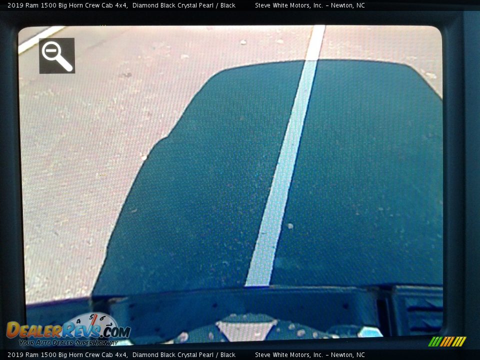 2019 Ram 1500 Big Horn Crew Cab 4x4 Diamond Black Crystal Pearl / Black Photo #25