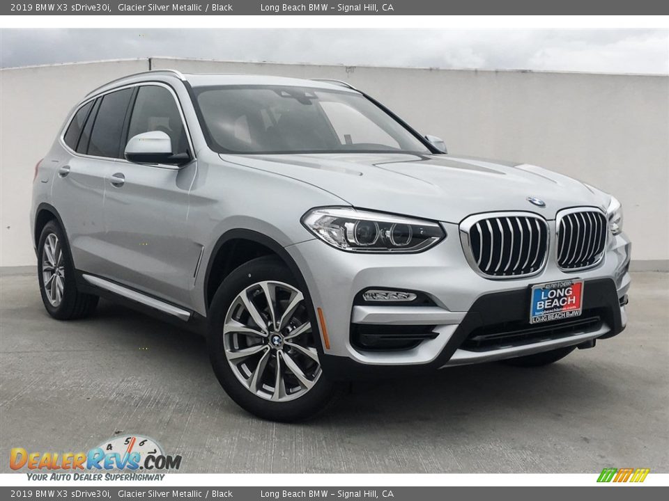 Front 3/4 View of 2019 BMW X3 sDrive30i Photo #12