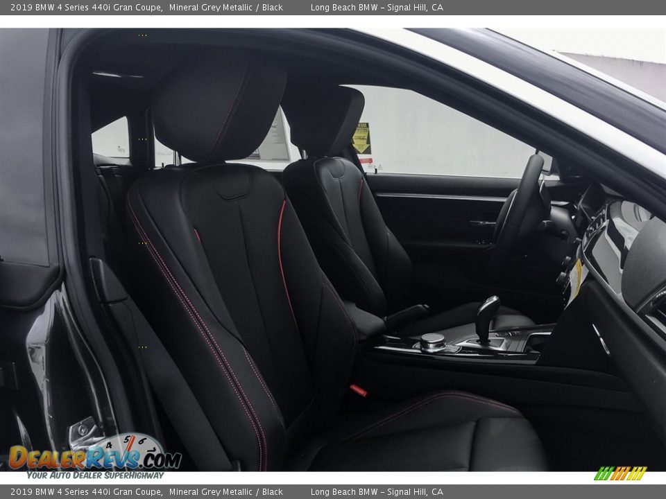 2019 BMW 4 Series 440i Gran Coupe Mineral Grey Metallic / Black Photo #2