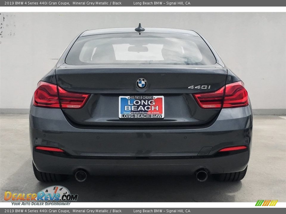 2019 BMW 4 Series 440i Gran Coupe Mineral Grey Metallic / Black Photo #4