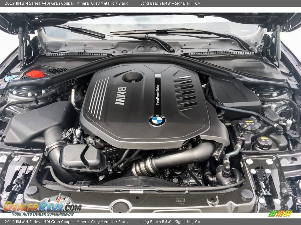 2019 BMW 4 Series 440i Gran Coupe 3.0 Liter DI TwinPower Turbocharged DOHC 24-Valve VVT Inline 6 Cylinder Engine Photo #8