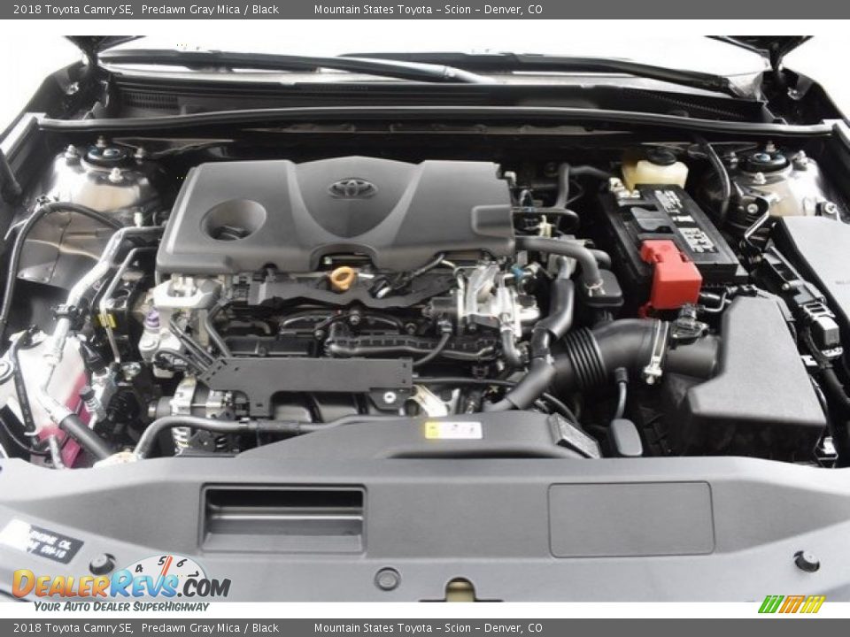 2018 Toyota Camry SE Predawn Gray Mica / Black Photo #31