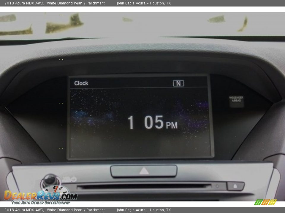2018 Acura MDX AWD White Diamond Pearl / Parchment Photo #30