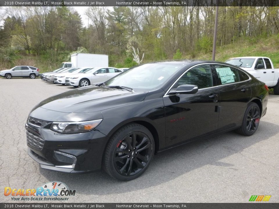 2018 Chevrolet Malibu LT Mosaic Black Metallic / Jet Black Photo #1
