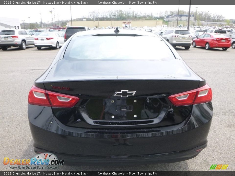 2018 Chevrolet Malibu LT Mosaic Black Metallic / Jet Black Photo #4