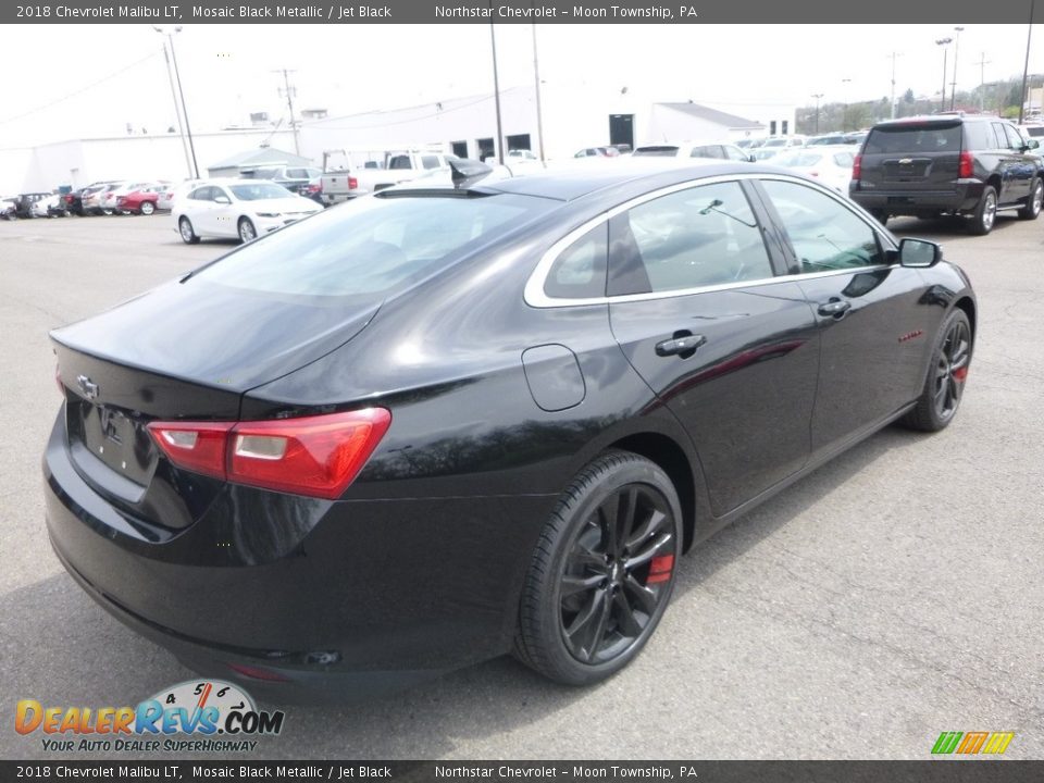 2018 Chevrolet Malibu LT Mosaic Black Metallic / Jet Black Photo #5