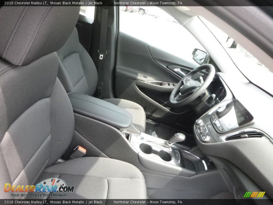 2018 Chevrolet Malibu LT Mosaic Black Metallic / Jet Black Photo #10