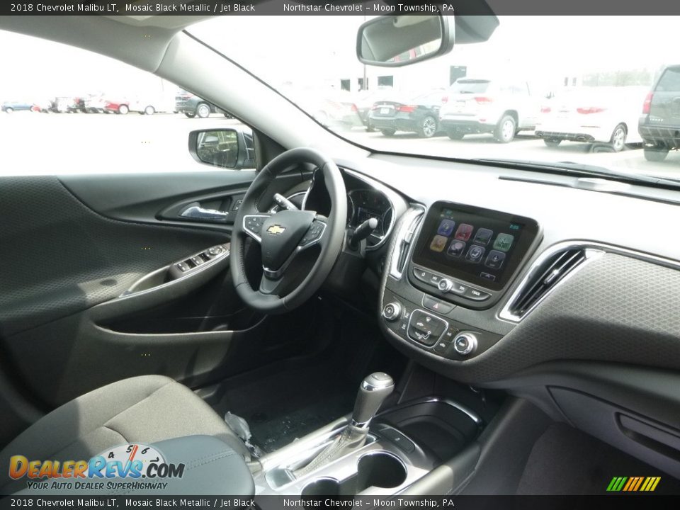 2018 Chevrolet Malibu LT Mosaic Black Metallic / Jet Black Photo #11