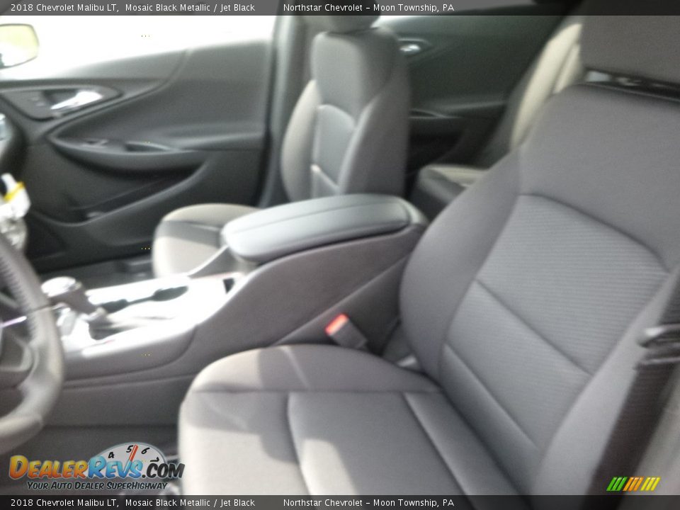 2018 Chevrolet Malibu LT Mosaic Black Metallic / Jet Black Photo #15