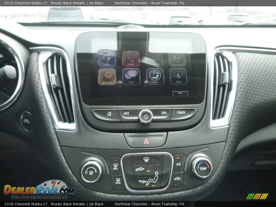 2018 Chevrolet Malibu LT Mosaic Black Metallic / Jet Black Photo #18