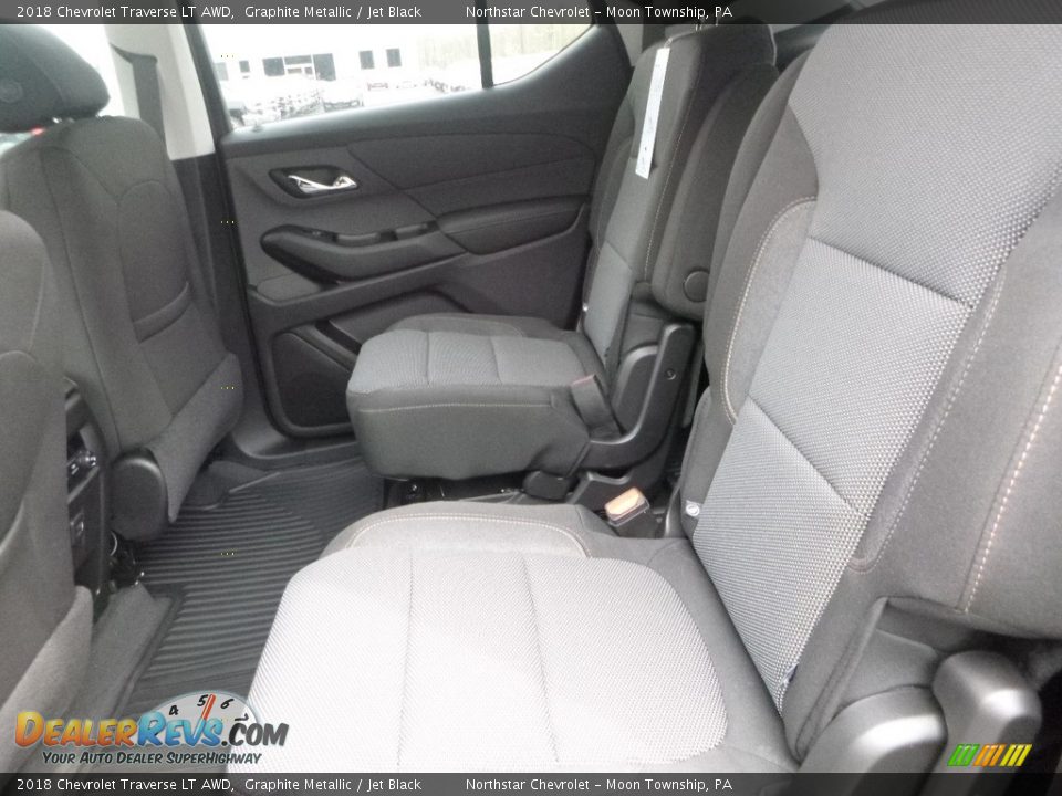 2018 Chevrolet Traverse LT AWD Graphite Metallic / Jet Black Photo #12