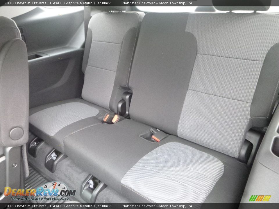 2018 Chevrolet Traverse LT AWD Graphite Metallic / Jet Black Photo #13