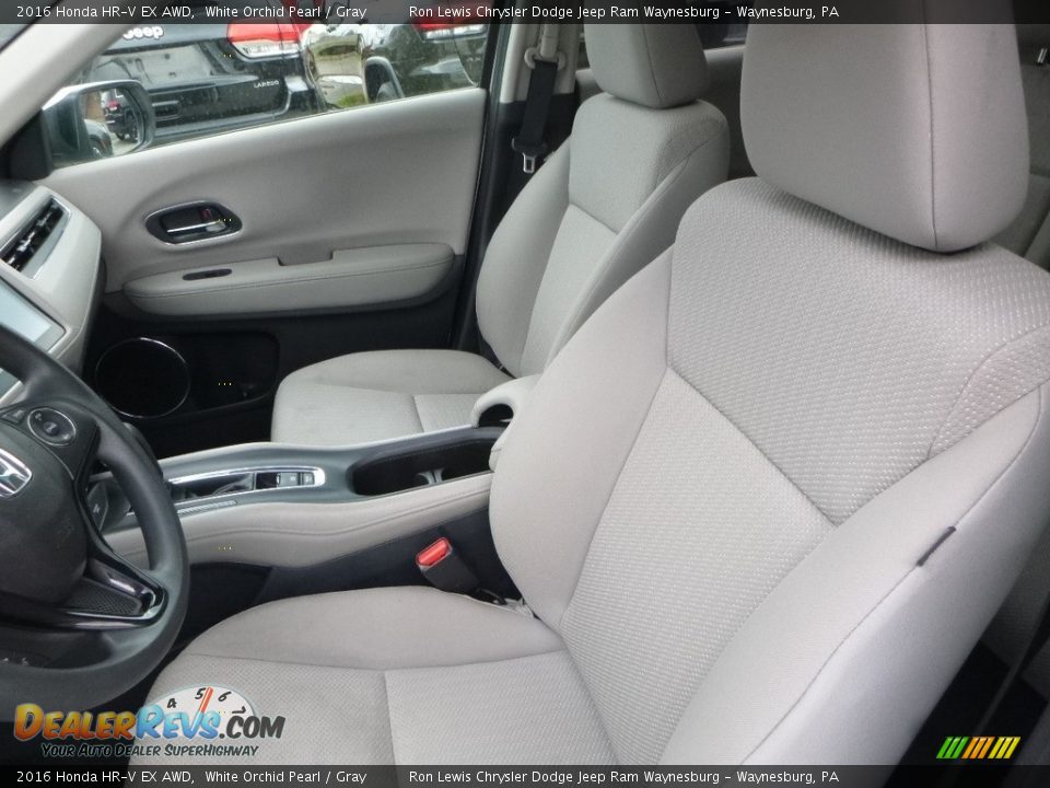 2016 Honda HR-V EX AWD White Orchid Pearl / Gray Photo #15