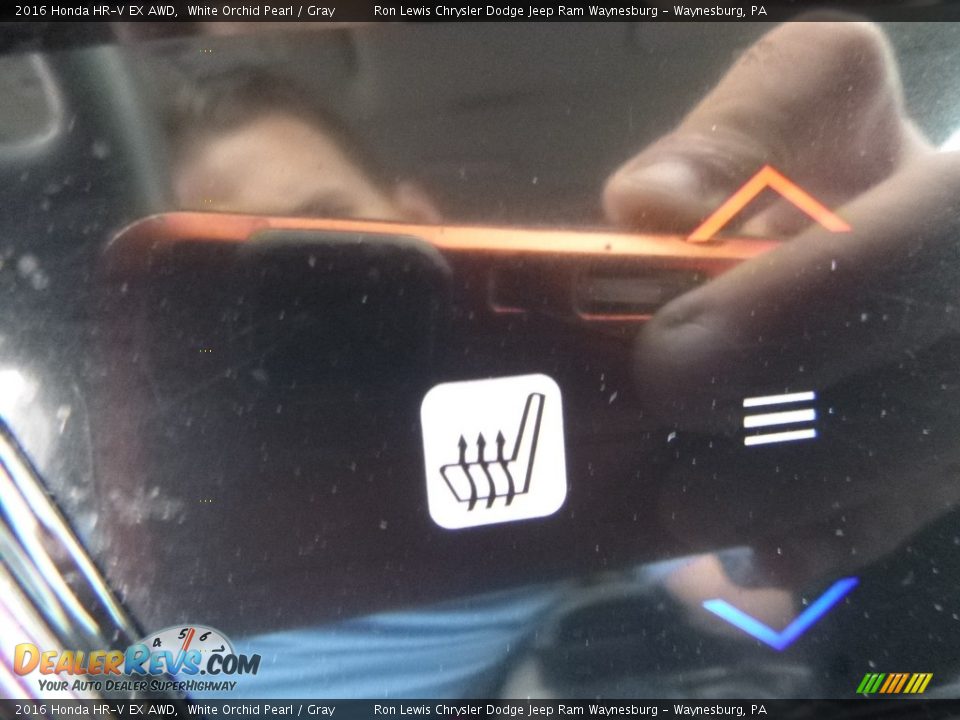 2016 Honda HR-V EX AWD White Orchid Pearl / Gray Photo #20