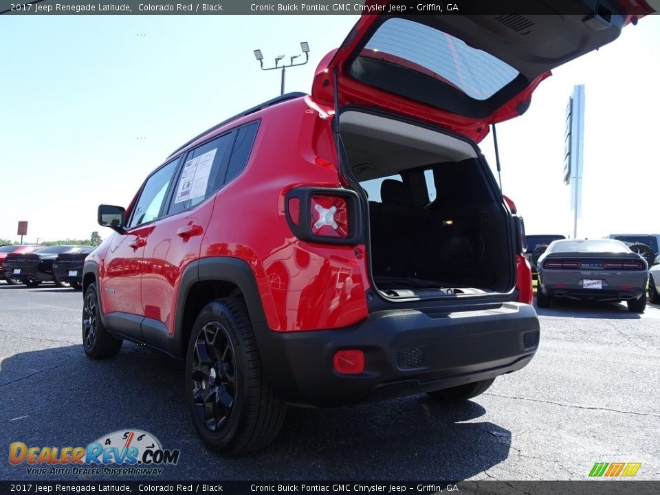 2017 Jeep Renegade Latitude Colorado Red / Black Photo #16
