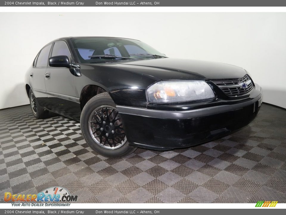 2004 Chevrolet Impala Black / Medium Gray Photo #1