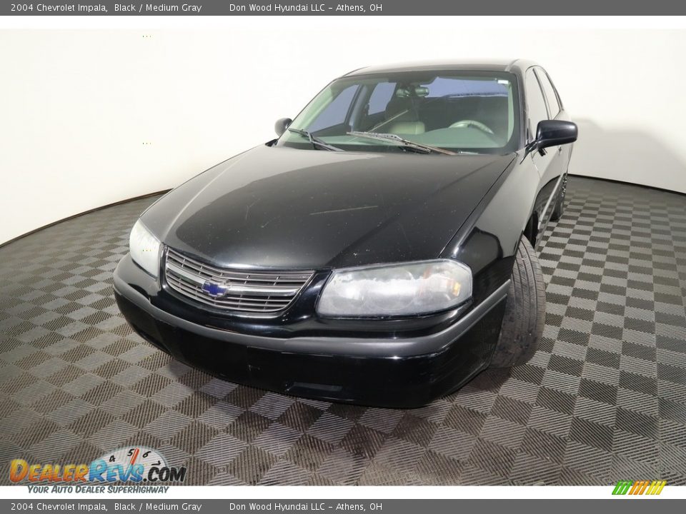 2004 Chevrolet Impala Black / Medium Gray Photo #7