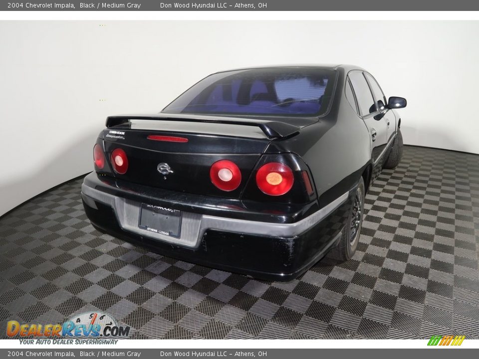 2004 Chevrolet Impala Black / Medium Gray Photo #12