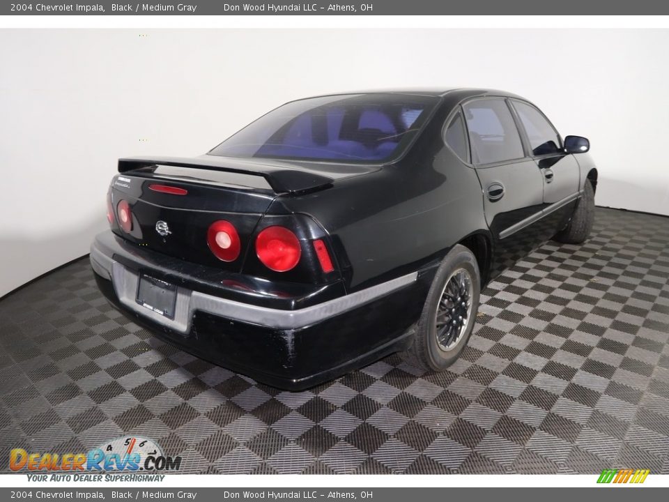 2004 Chevrolet Impala Black / Medium Gray Photo #13
